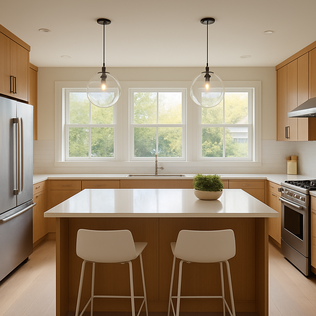Kitchen remodel windows, Wheaton
